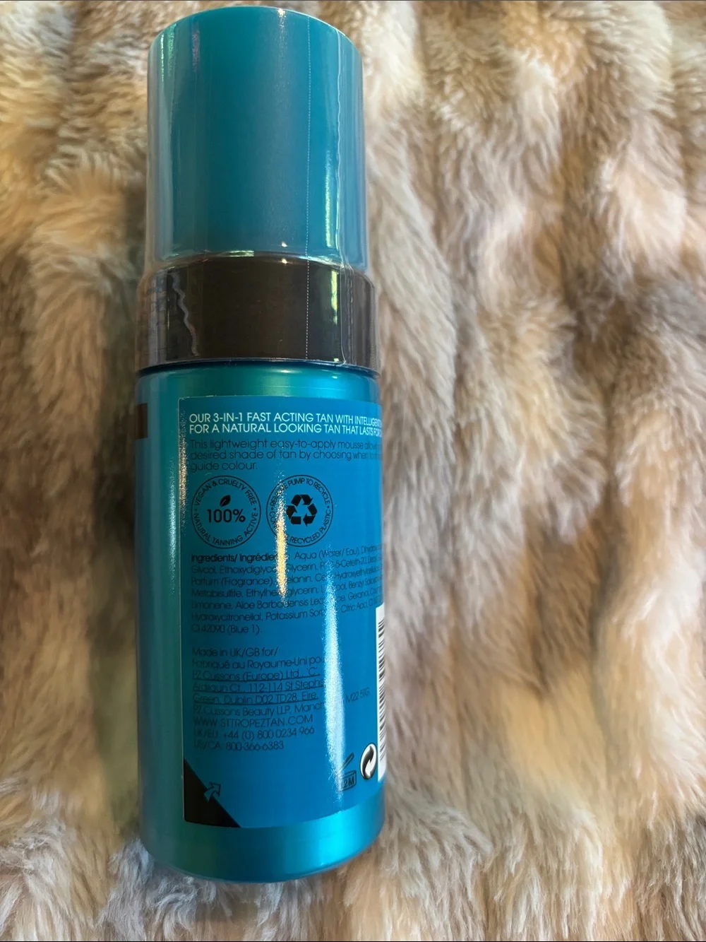 St. Tropez Self Tan Express Bronzing Mousse - Teal Bottle 100ml 3.3 fl oz